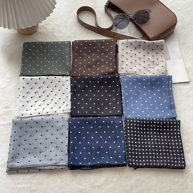 Bandana Cotton - Foulard quadrato in cotone da donna,