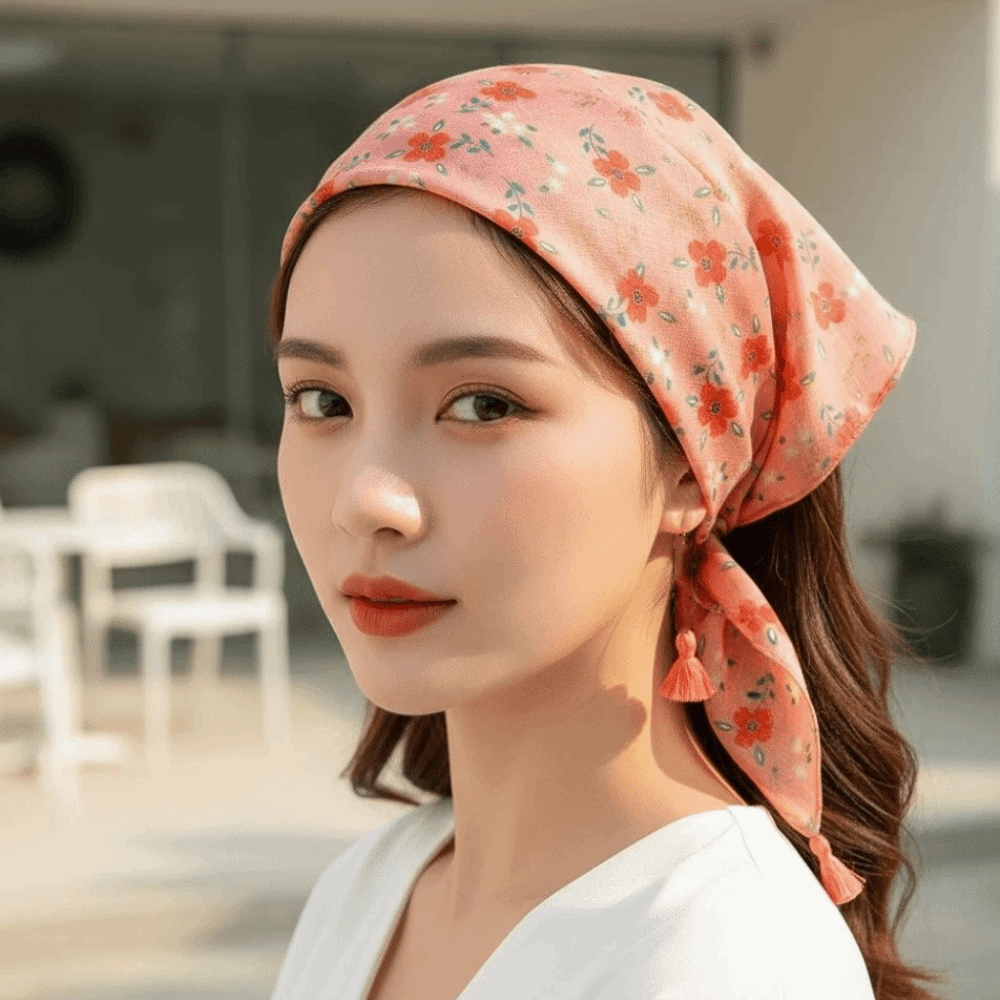 Foulard quadrato in cotone-lin - Bandana Cotton recensione e prezzo
