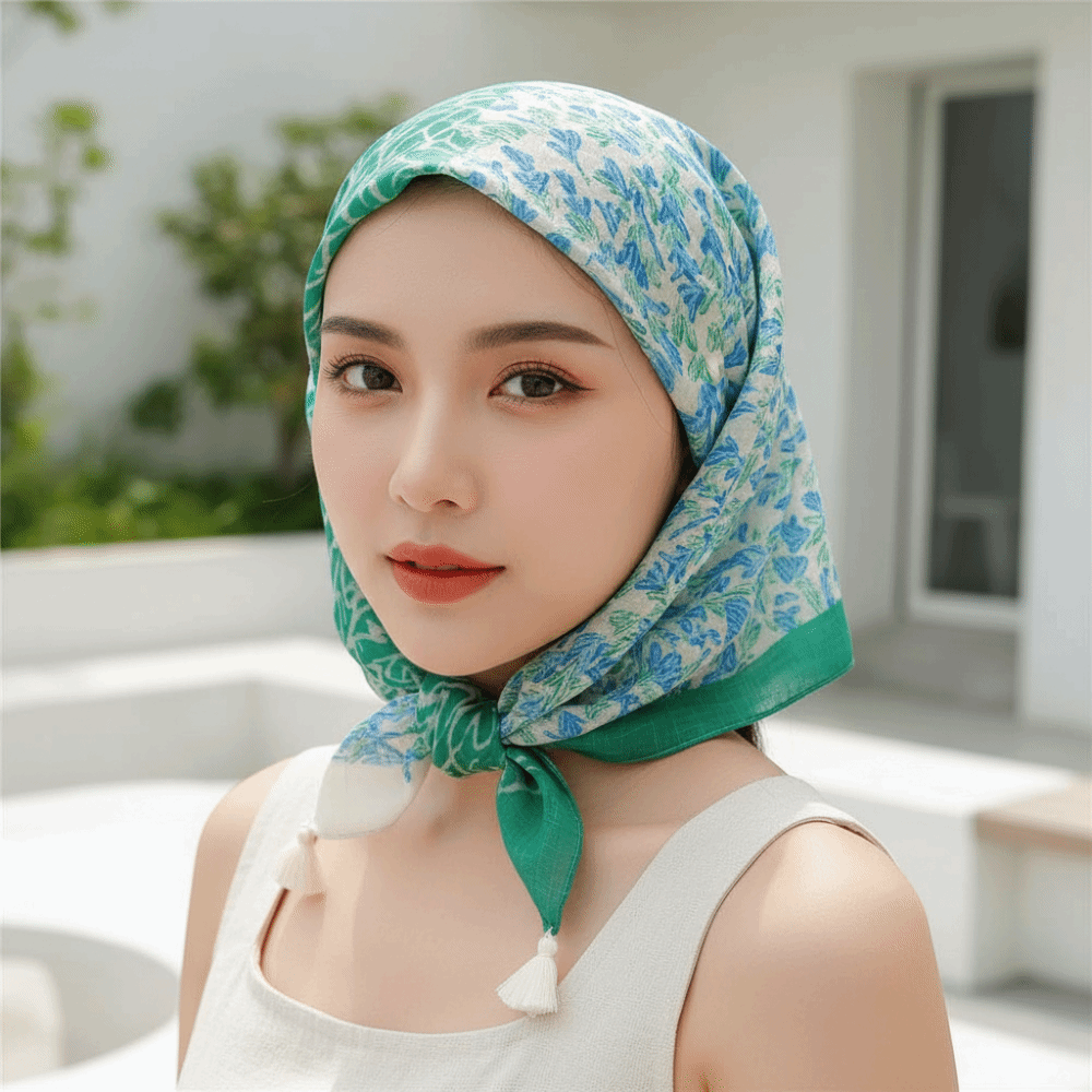 Foulard Quadrato in Cotone-Lin - Bandana Cotton recensione e prezzo