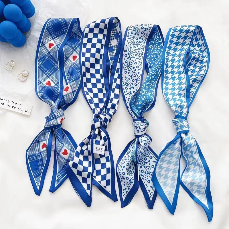 Sciarpa in seta blu Klein, nuo - Bandana Cotton recensione e prezzo